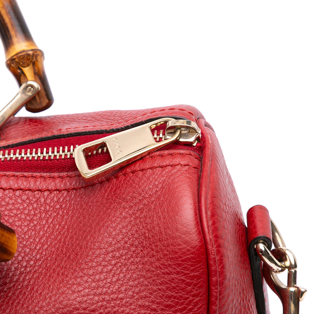Gucci Calfskin Bamboo Shopper Boston