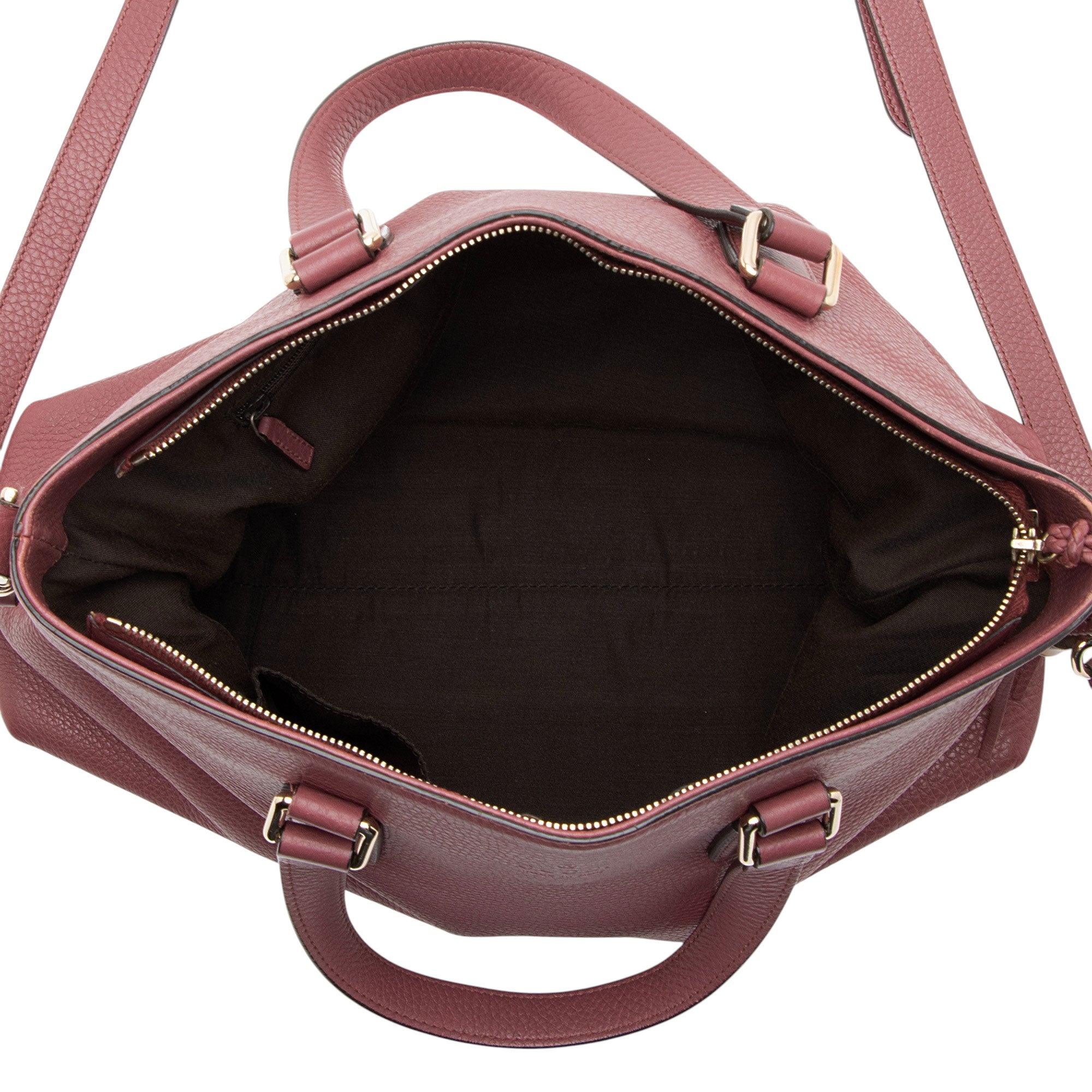 Gucci Calfskin Bamboo Tassel Tote