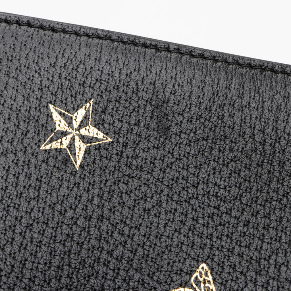 Gucci Calfskin Bee Star Wristlet (SHF-8glDSR)