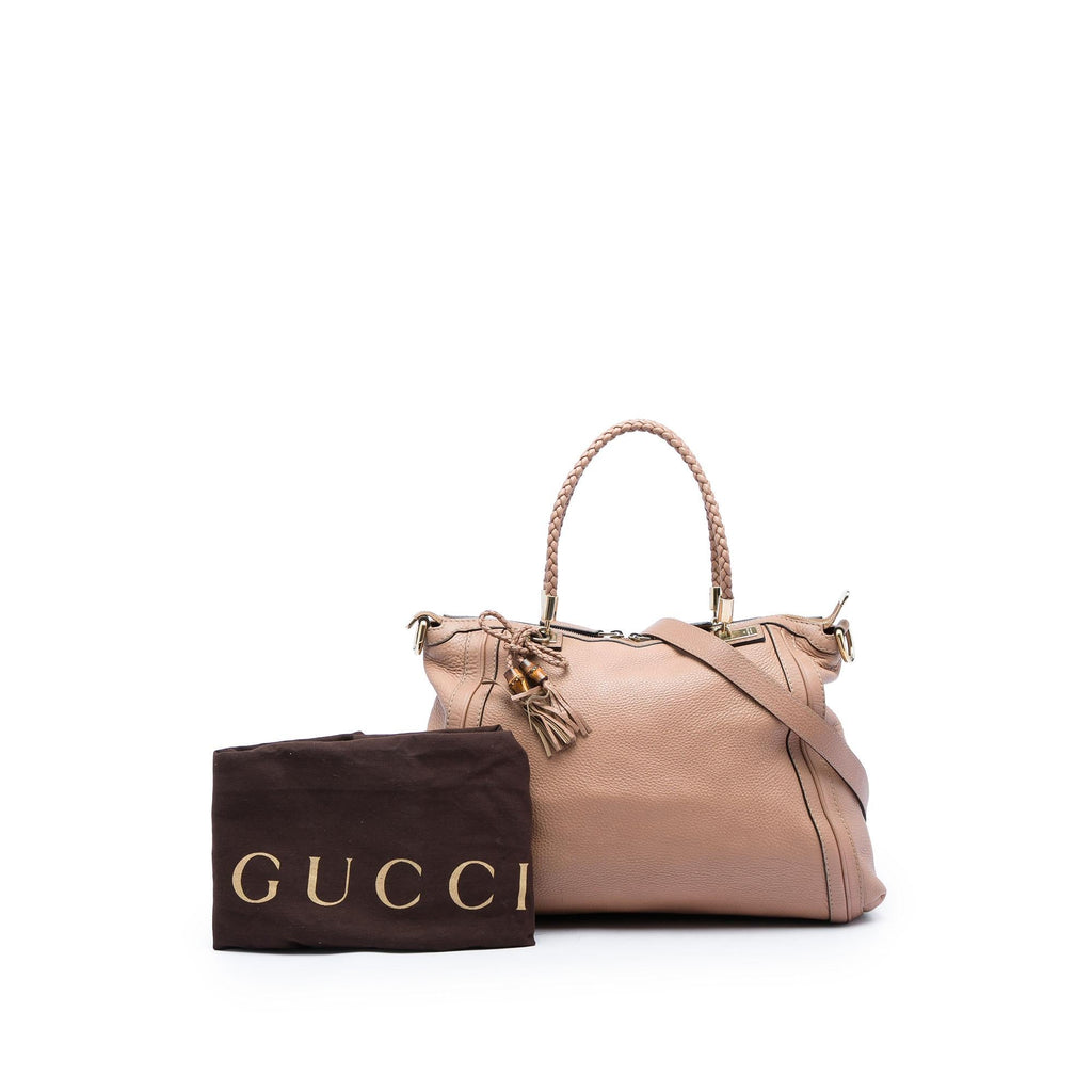 Gucci Calfskin Bella Convertible Tote