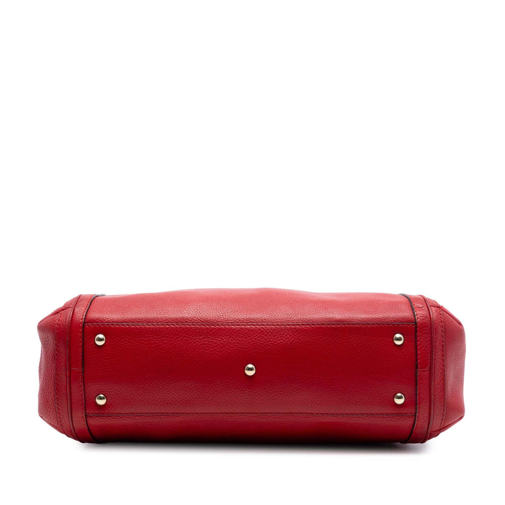 Gucci Calfskin Bella Satchel