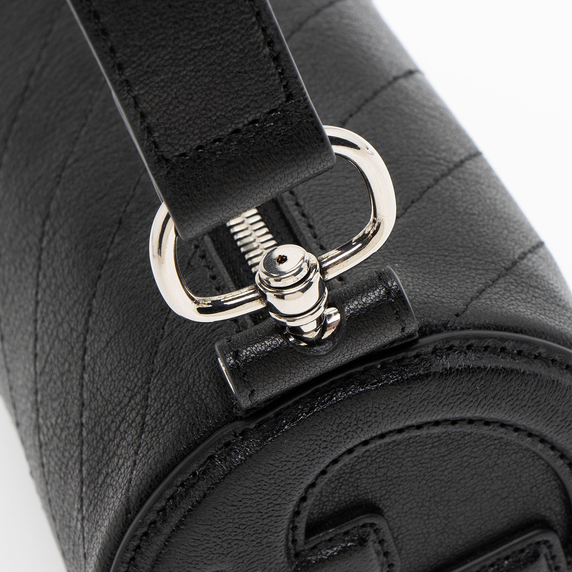 Gucci Calfskin Blondie Mini Barrel Bag