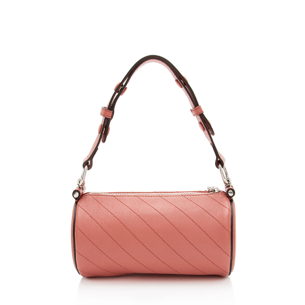 Gucci Calfskin Blondie Mini Barrel Bag