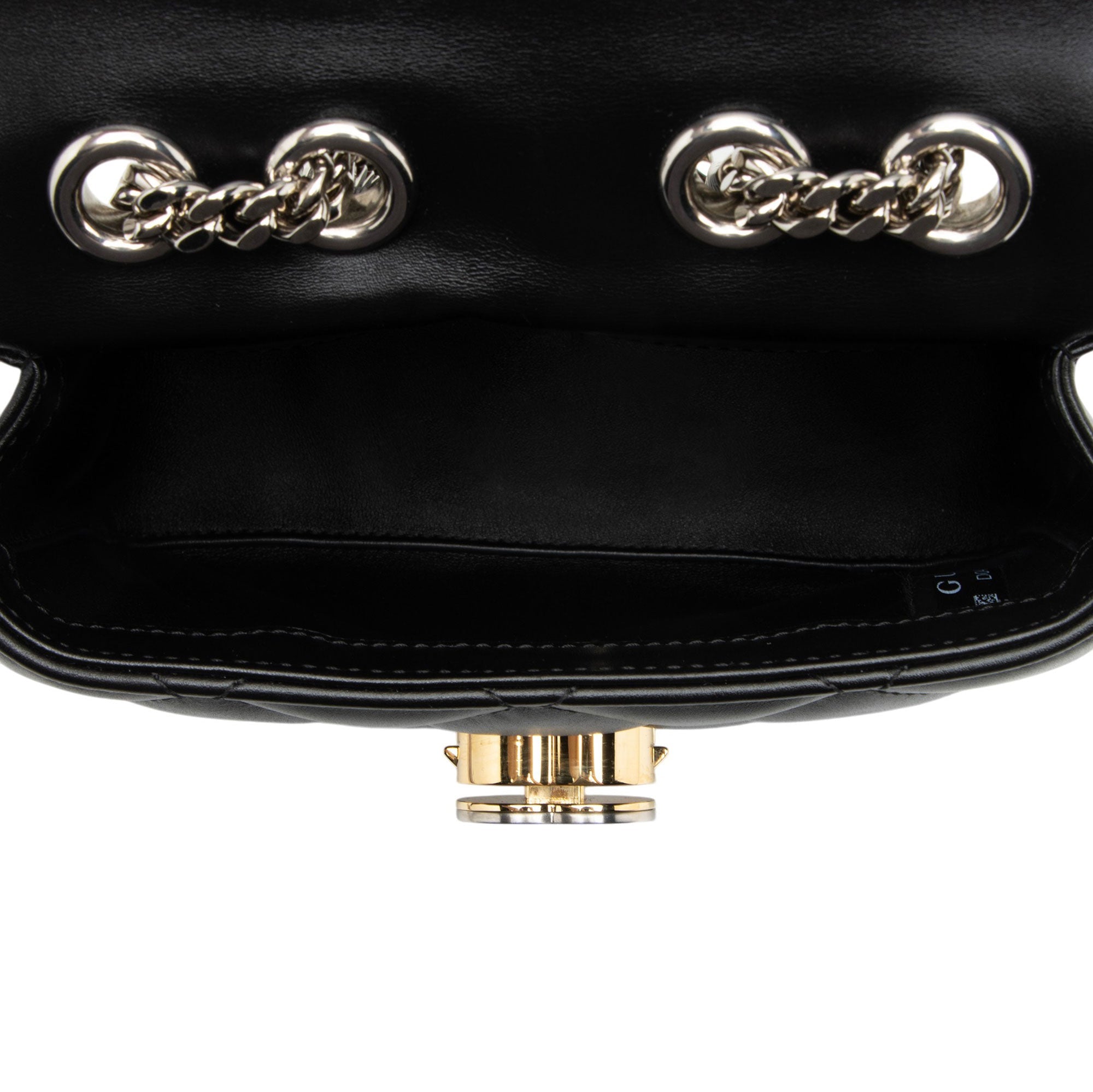 Gucci Calfskin Deco Mini Shoulder Bag
