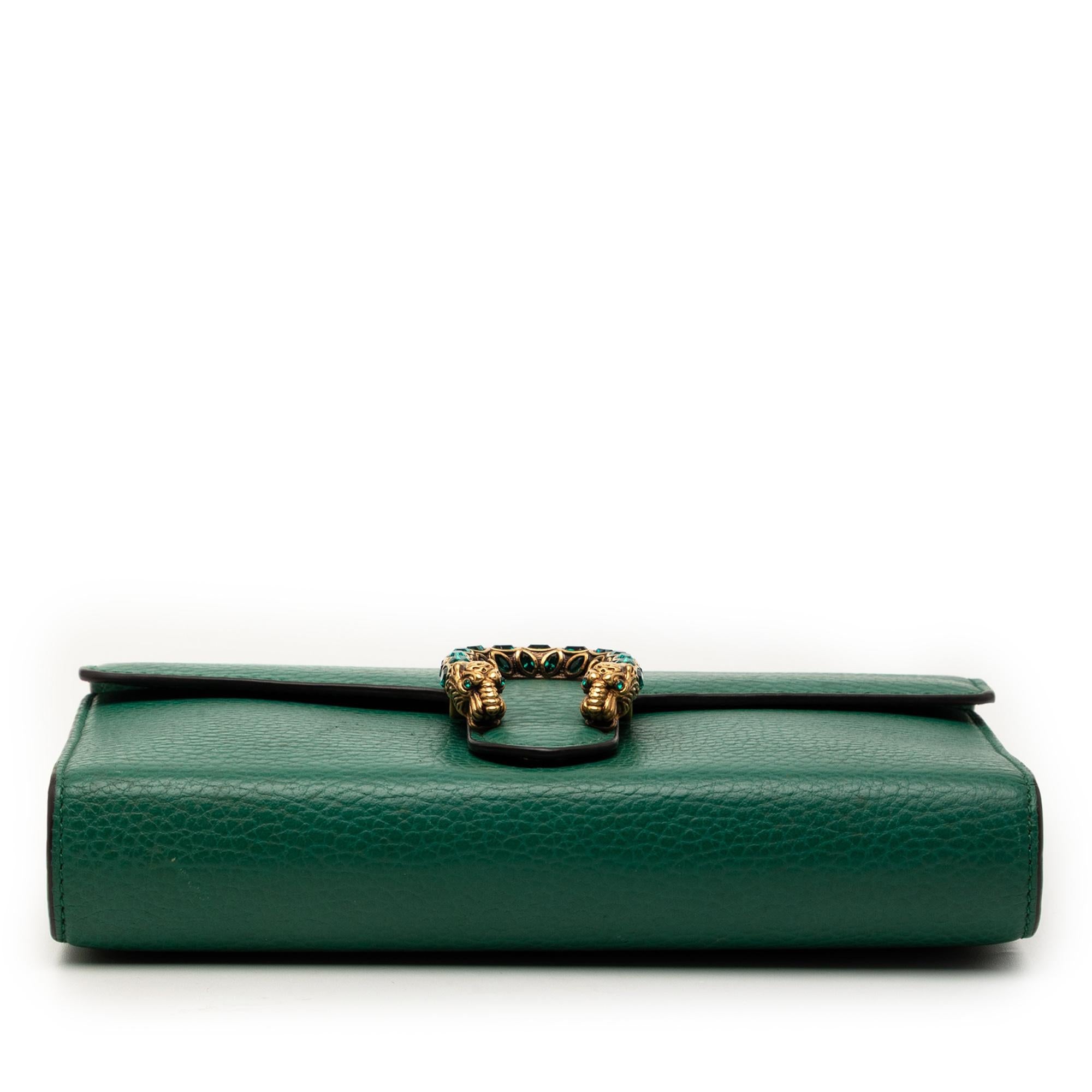 Gucci Calfskin Dionysus Wallet on Chain