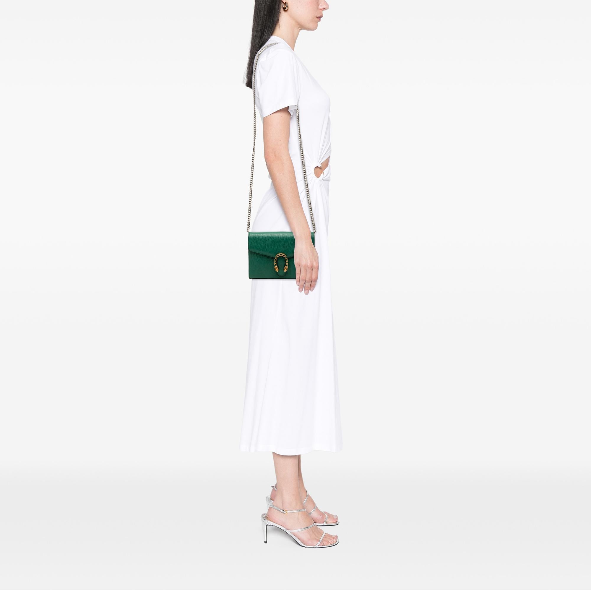 Gucci Calfskin Dionysus Wallet on Chain