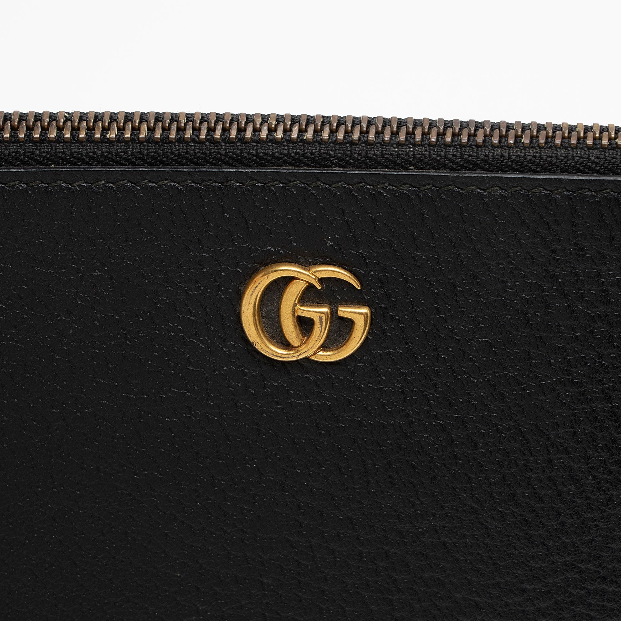 Gucci Calfskin GG Marmont Wristlet