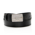 Gucci Calfskin GG Plaque Belt - Size 34 / 85