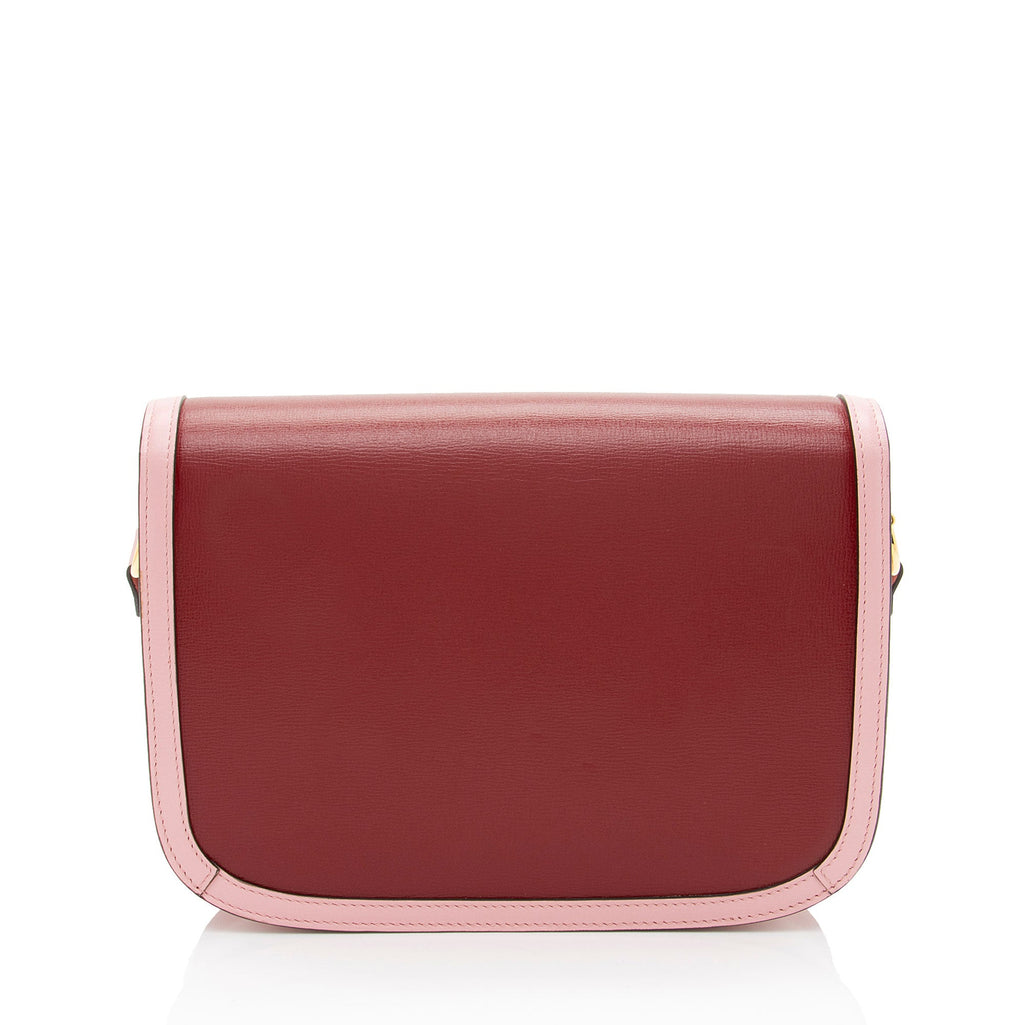 Gucci Calfskin Horsebit 1955 Bicolor Medium Bag