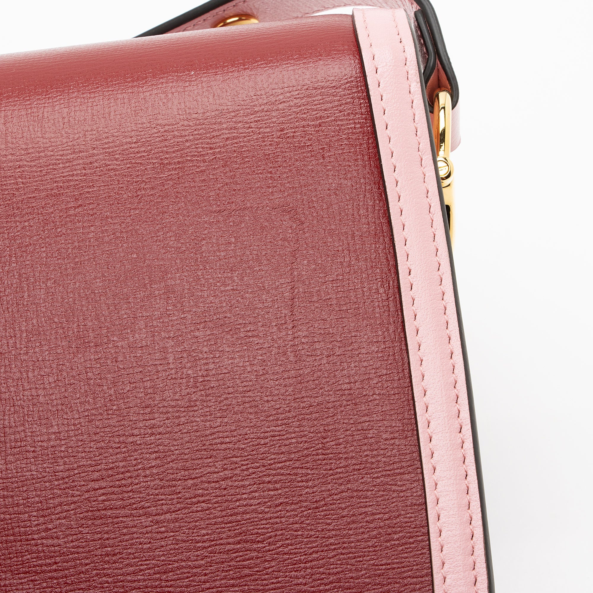 Gucci Calfskin Horsebit 1955 Bicolor Medium Bag