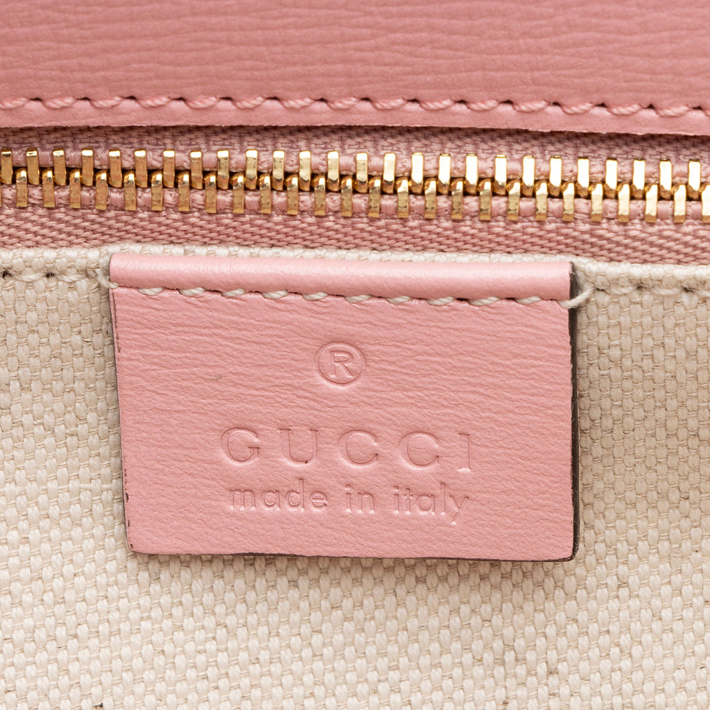 Gucci Calfskin Horsebit 1955 Bicolor Medium Bag