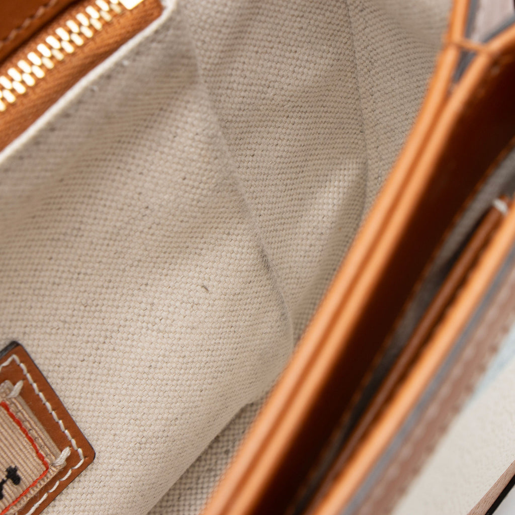 Gucci Calfskin Tricolor Horsebit 1955 Small Bag