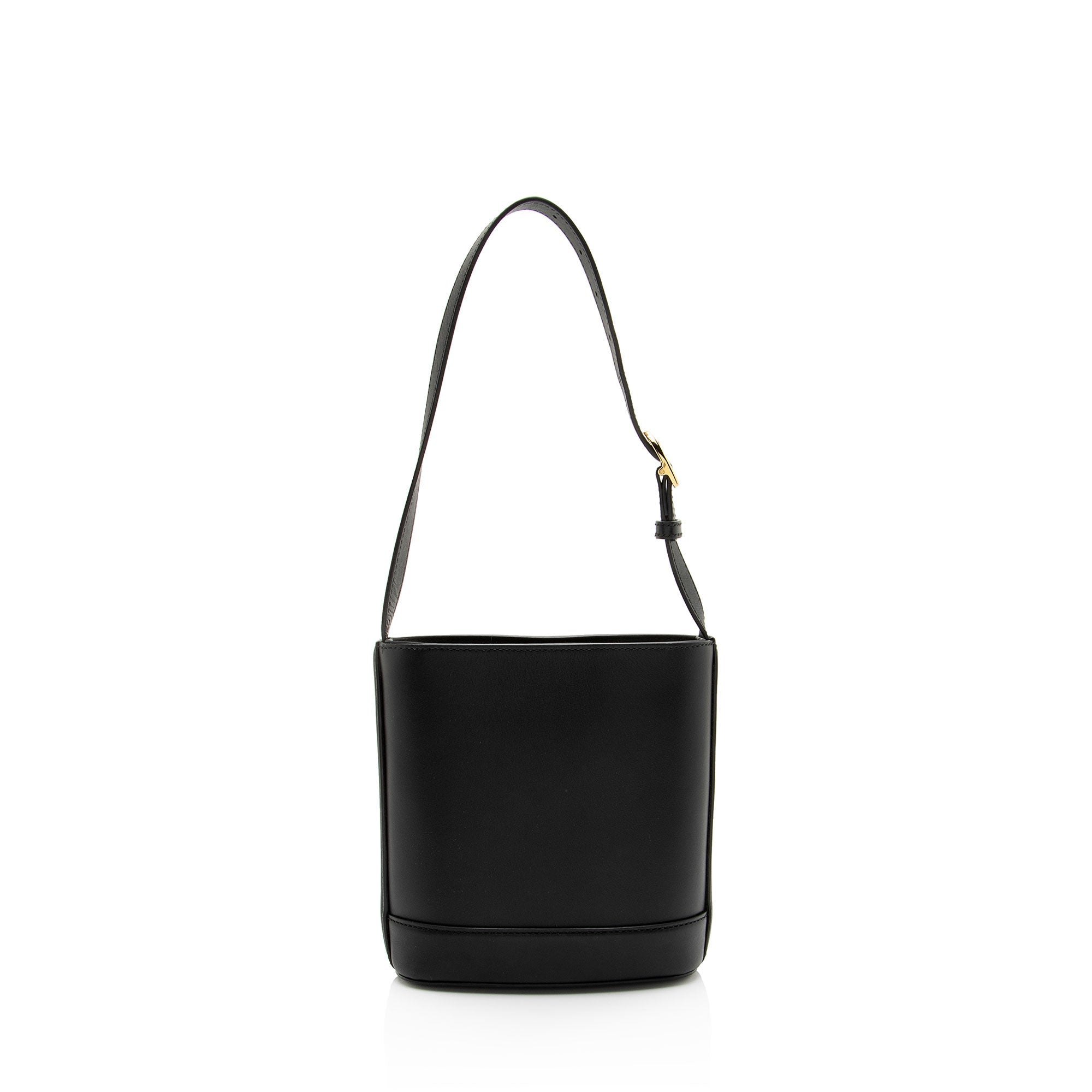 Gucci Calfskin Horsebit Gucci 73 Small Bucket Bag