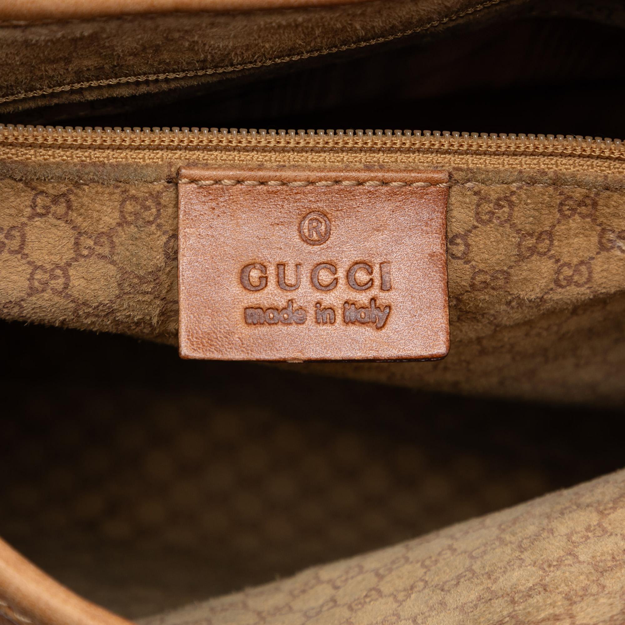 Gucci Calfskin Jackie Shoulder Bag