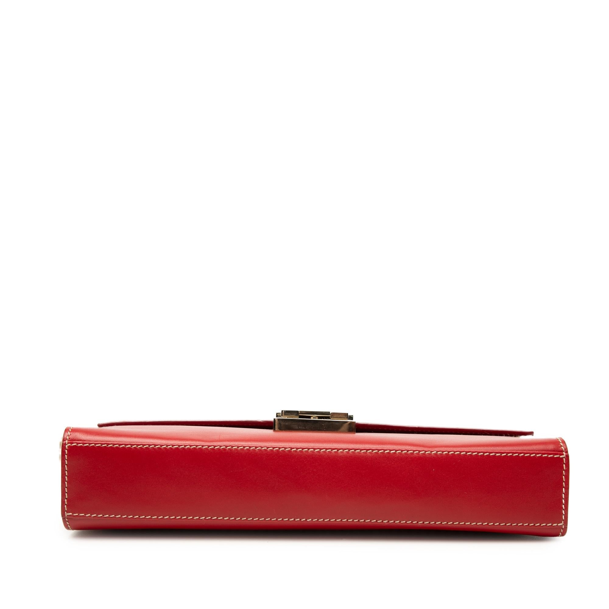 Gucci Calfskin Lady Lock Shoulder Bag