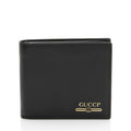 Gucci Calfskin Logo Bifold Wallet