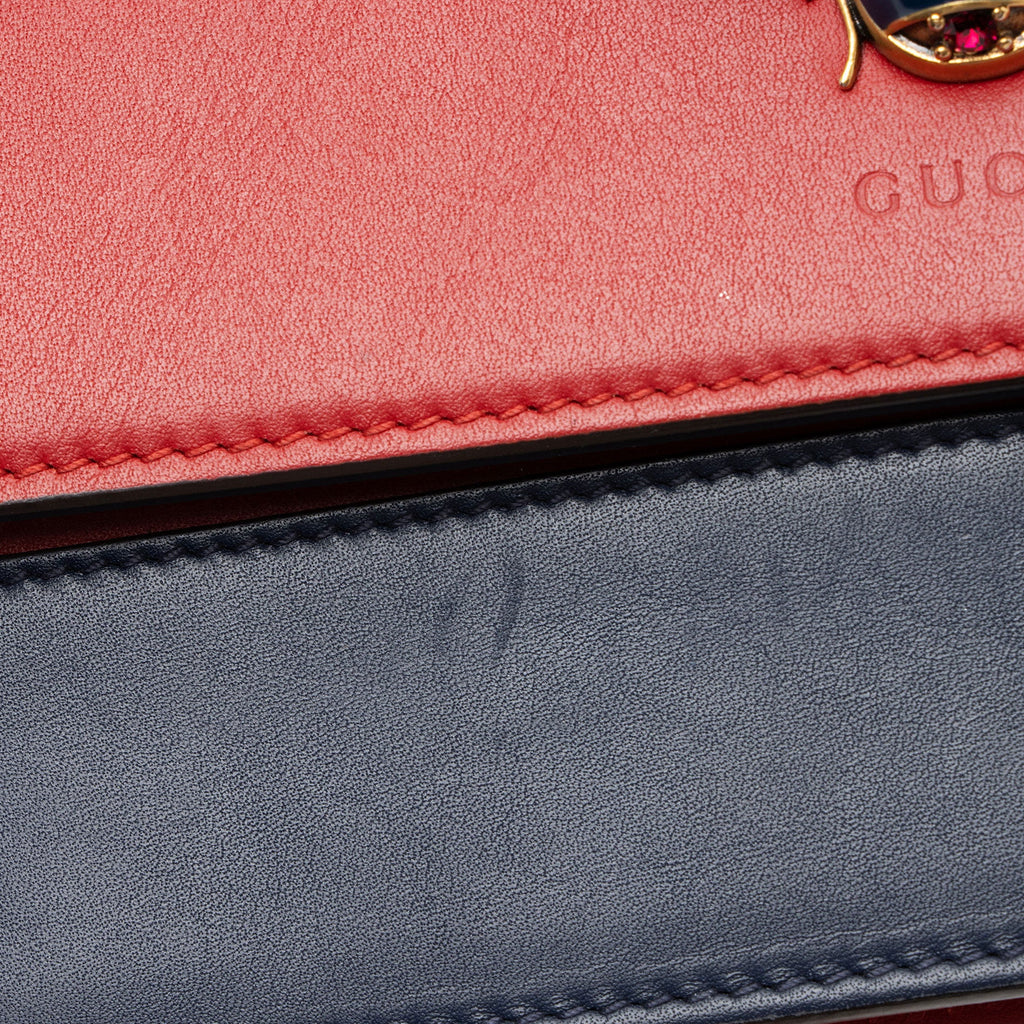 Gucci Calfskin Queen Margaret Wallet on Chain