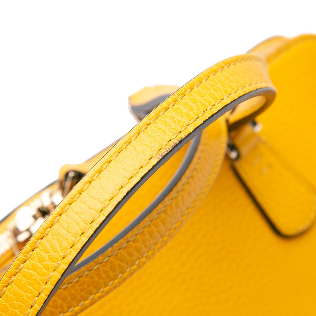 Gucci Calfskin Swing Top Handle Satchel