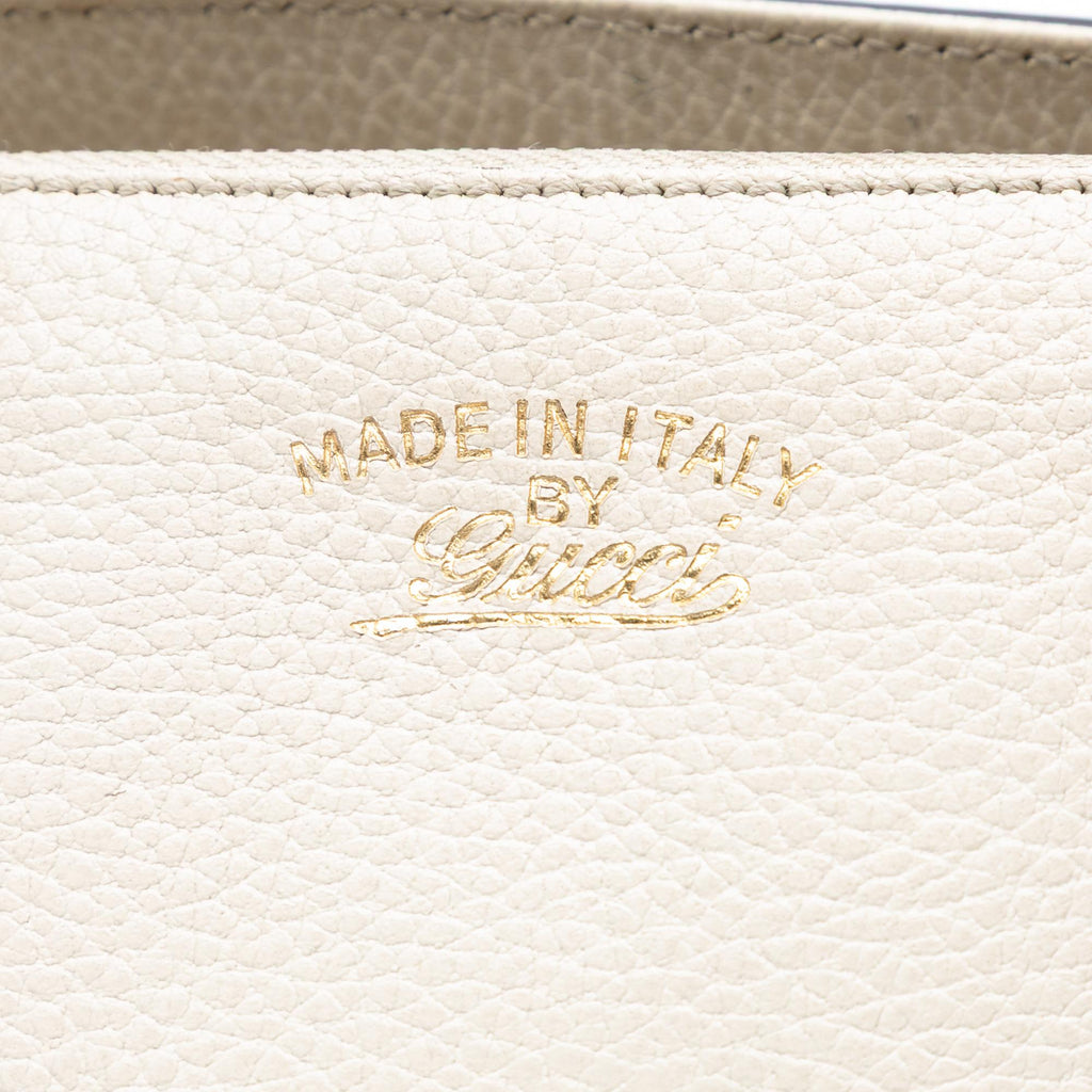 Gucci Calfskin Swing Top Handle Satchel