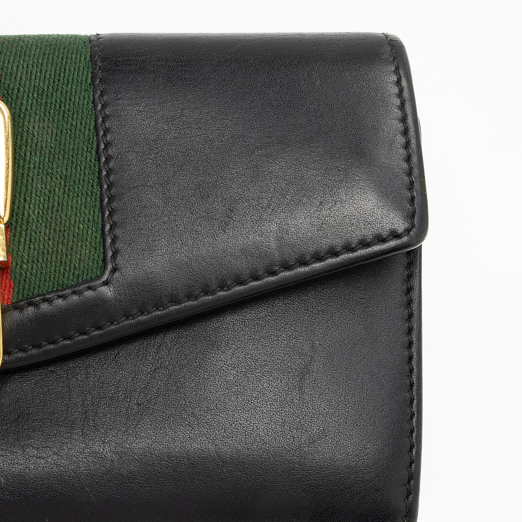Gucci Calfskin Sylvie Continental Wallet (SHF-1uI8WQ)