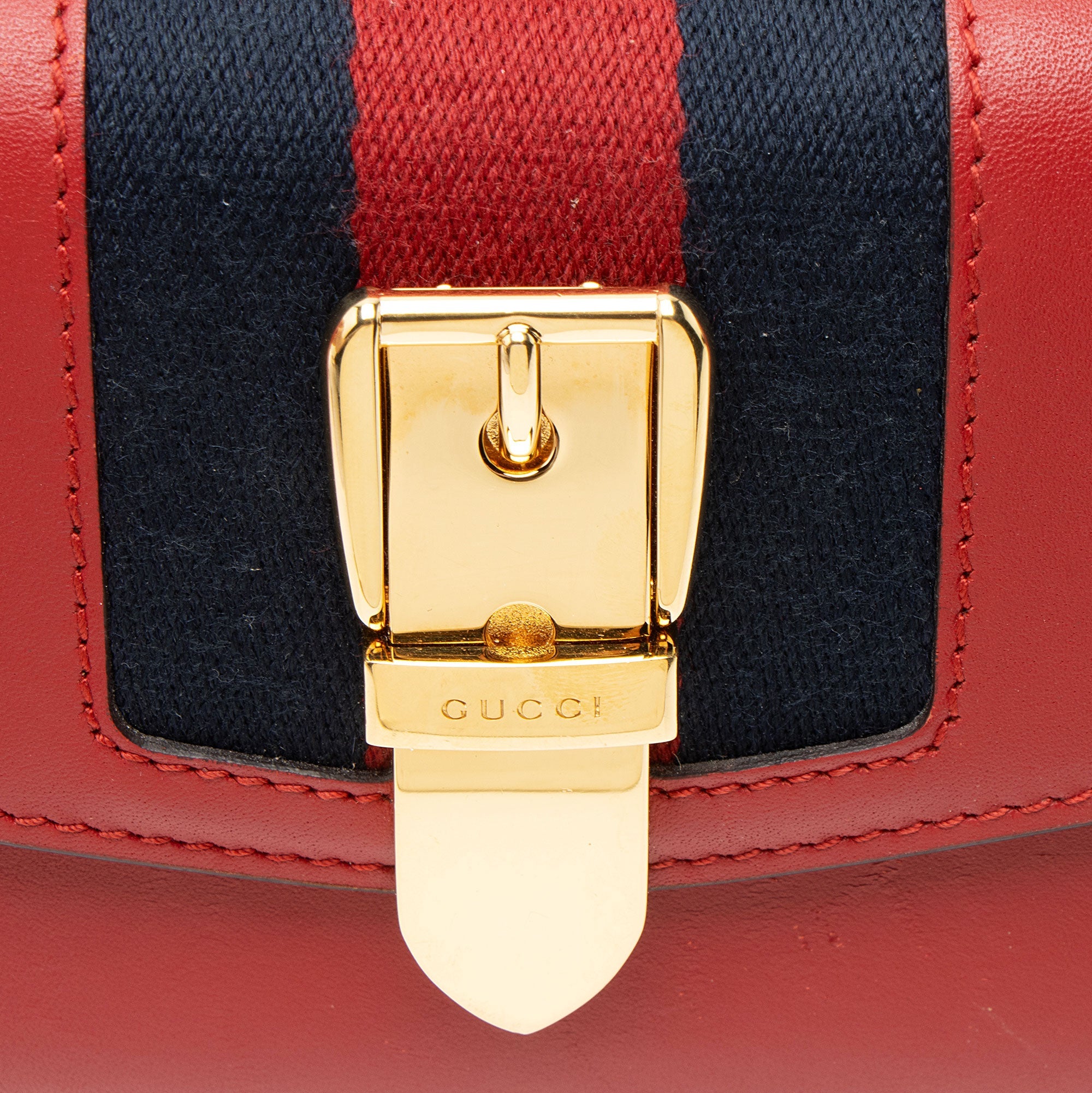 Gucci Calfskin Sylvie Continental Wallet