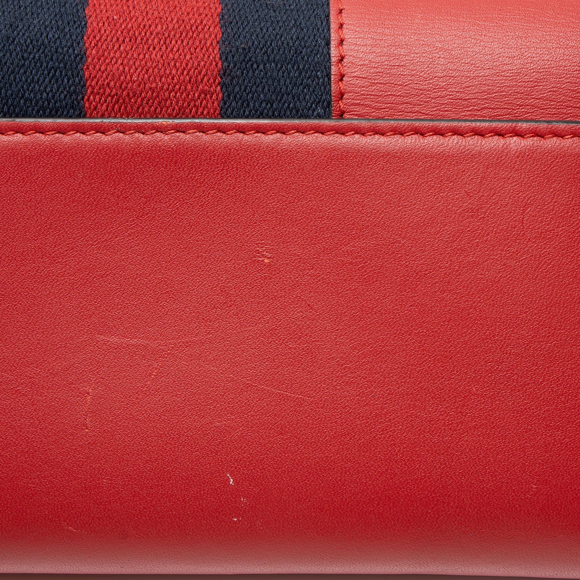 Gucci Calfskin Sylvie Continental Wallet