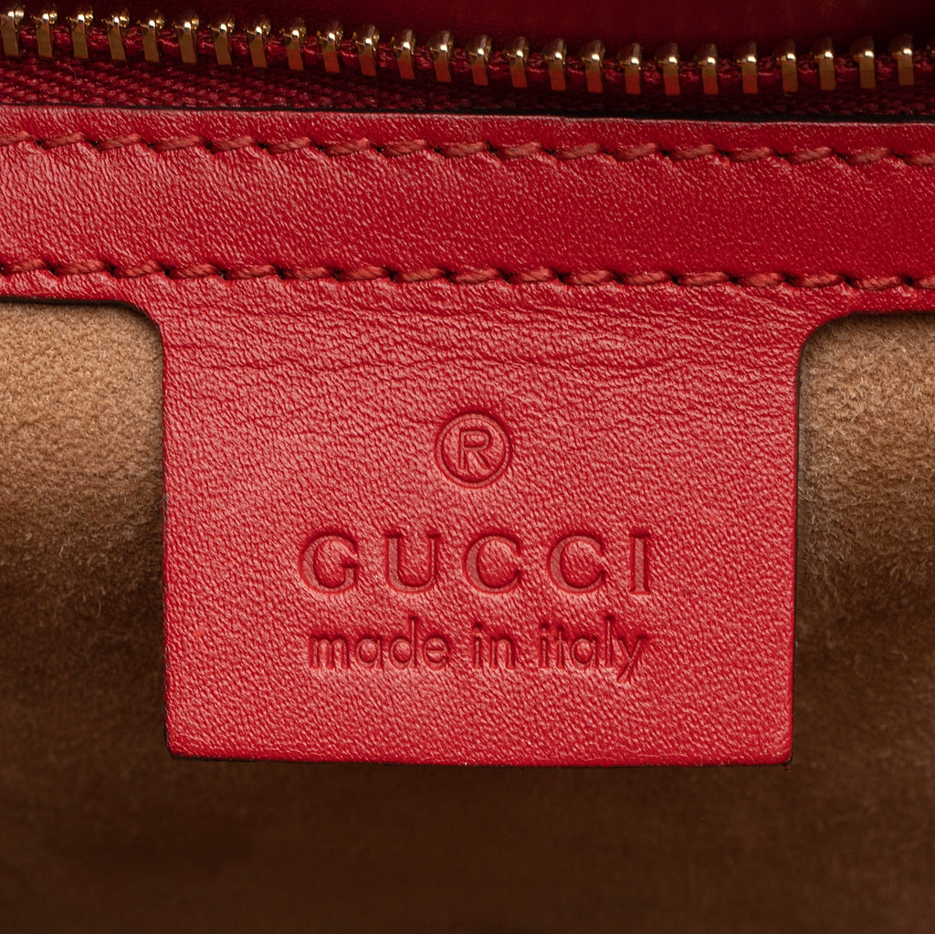 Gucci Calfskin Sylvie Small Shoulder Bag (SHF-eOUvJC)