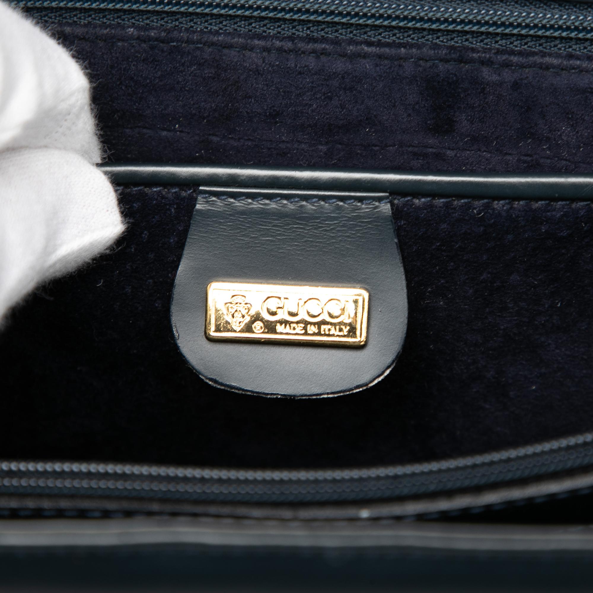 Gucci Calfskin Turnlock Sideline Handbag