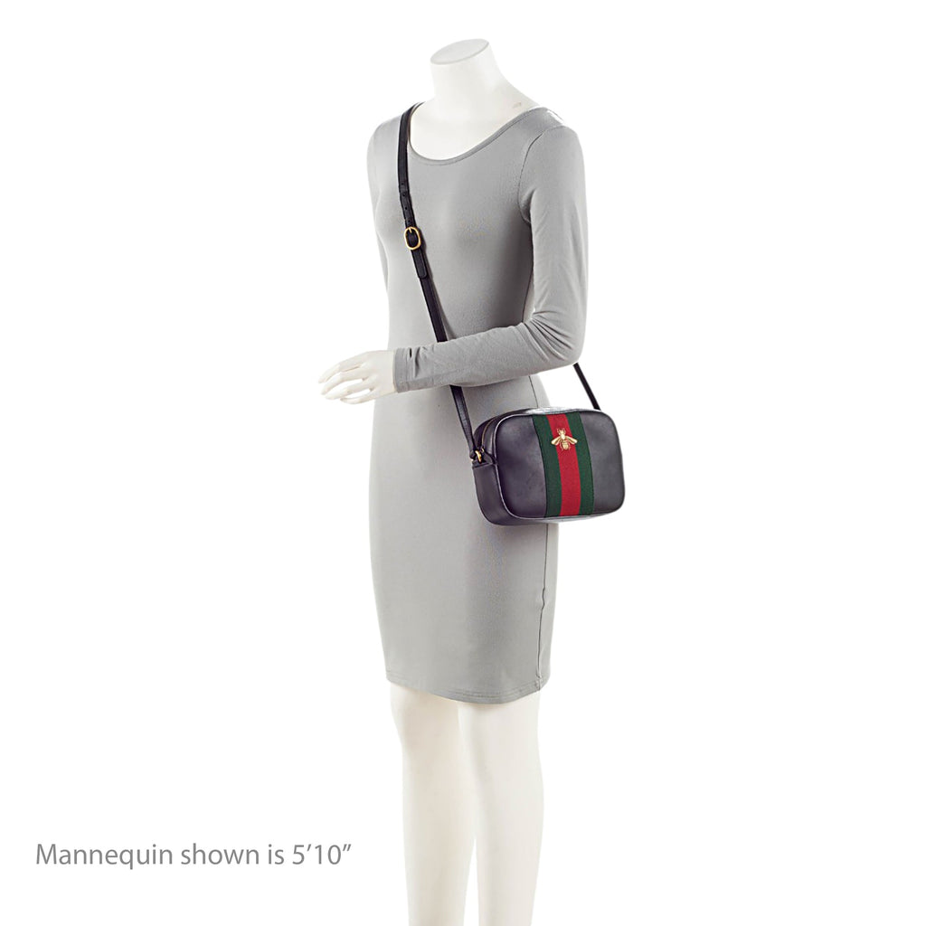 Gucci Calfskin Webby Bee Small Camera Bag