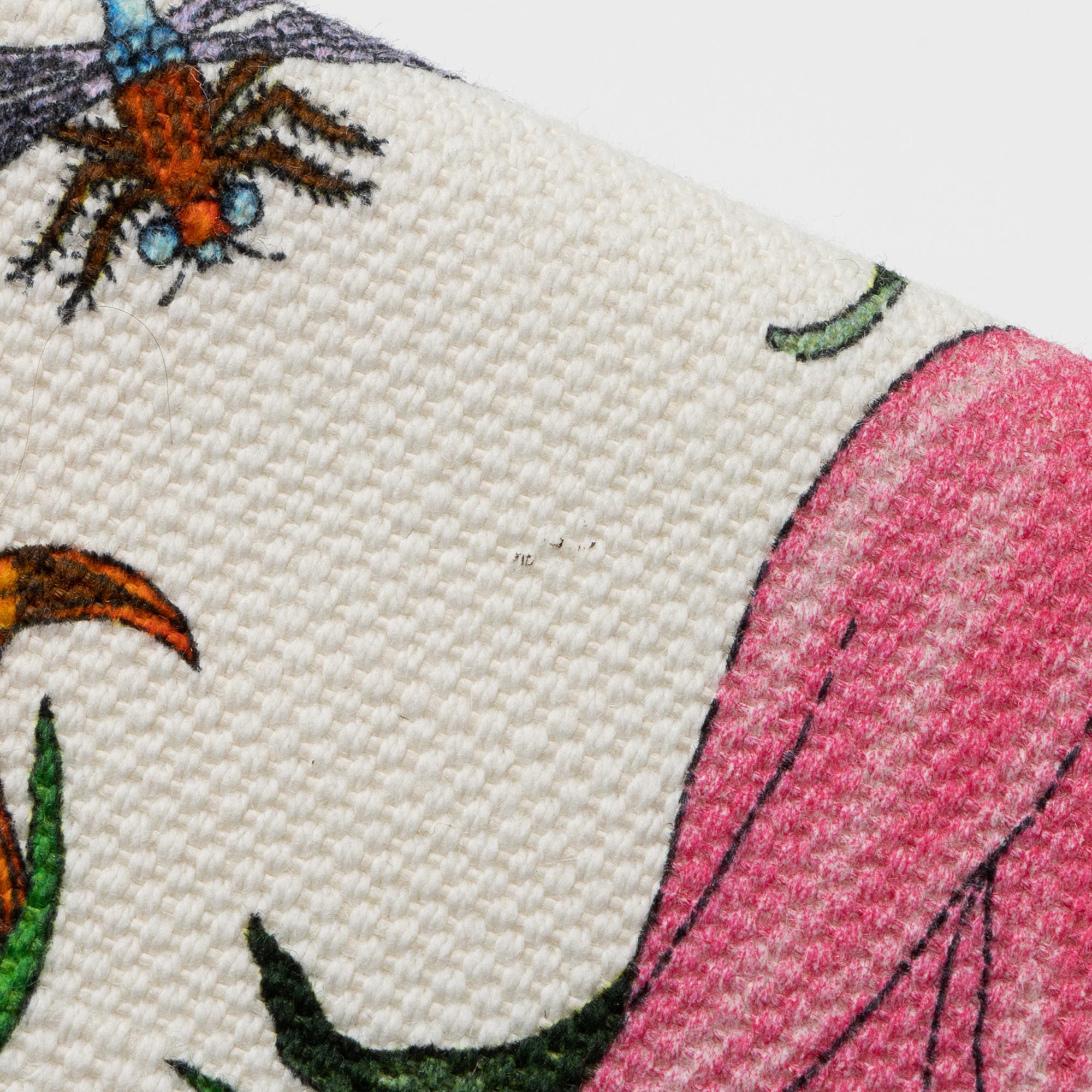 Gucci Canvas Flora Pochette (SHF-QyfIqL)