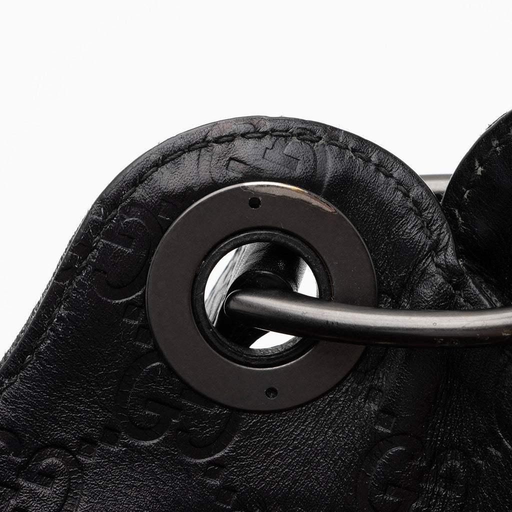 Gucci Canvas Guccissima Leather Colbert Hobo (SHF-CpDvCj)