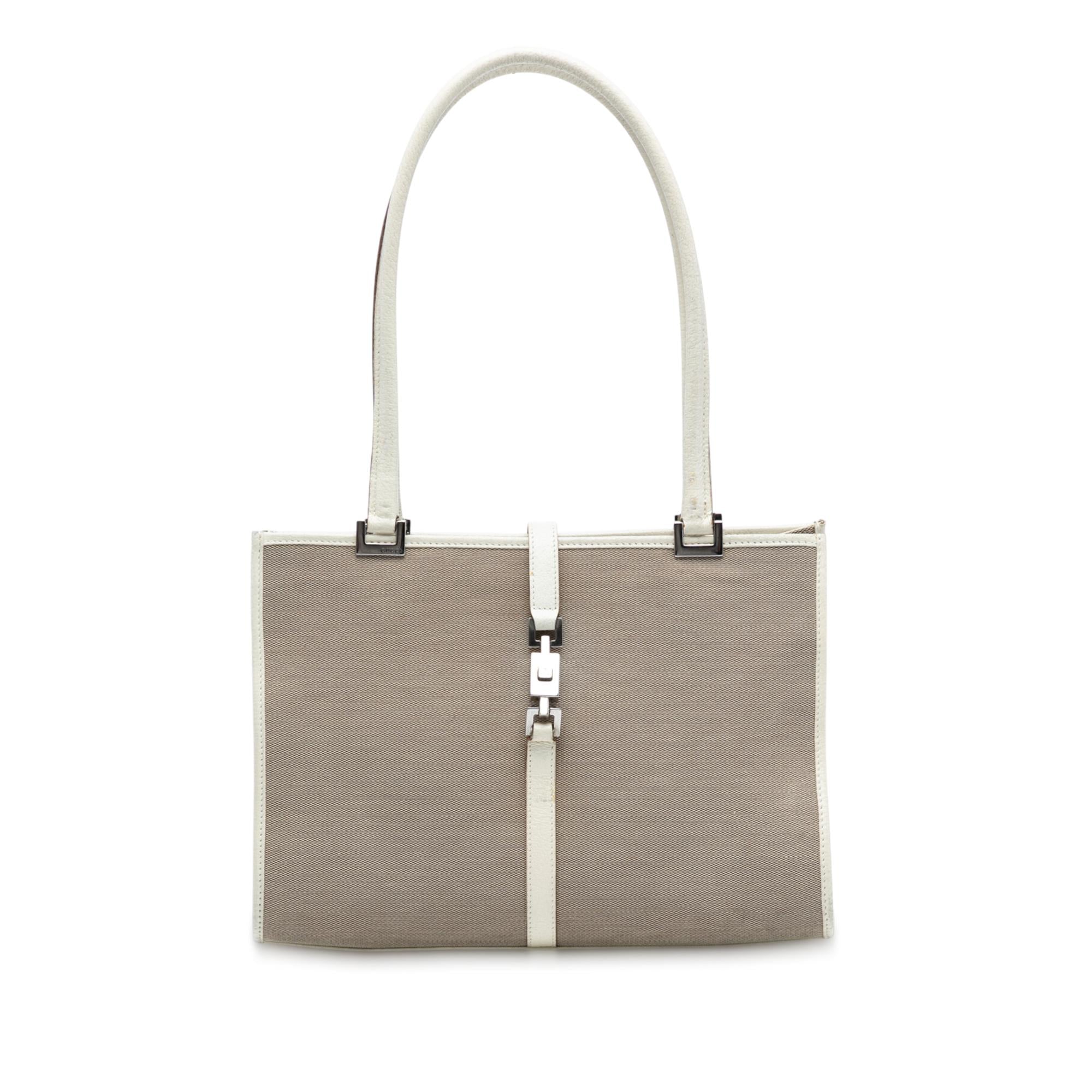 Gucci Canvas Jackie Tote