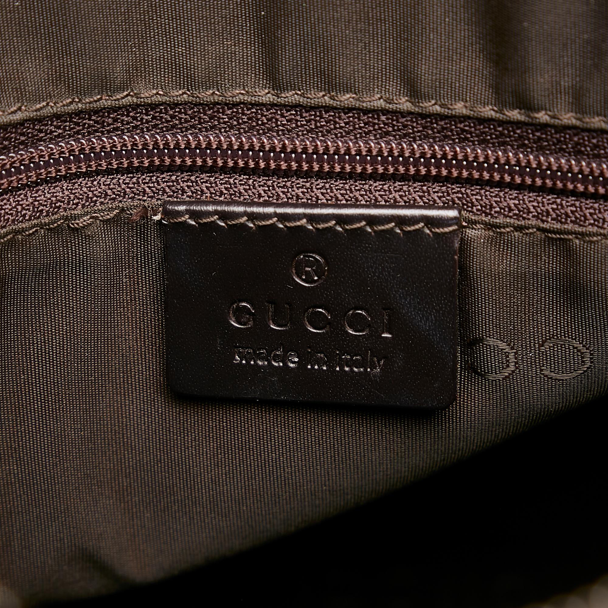 Gucci Canvas Shoulder Bag (SHG-32444)