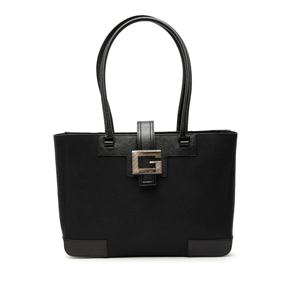 Gucci Canvas Square G Tote