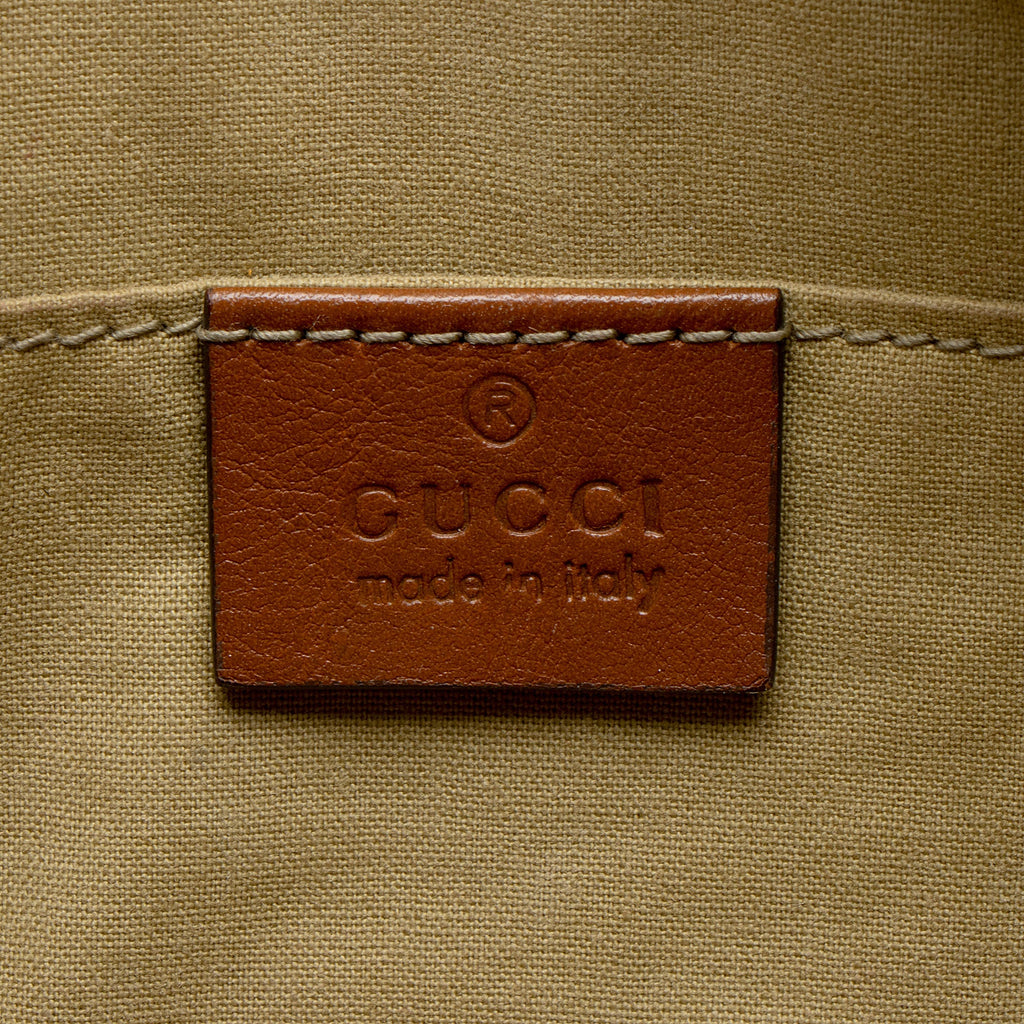 Gucci Canvas Vintage Web Camera Bag