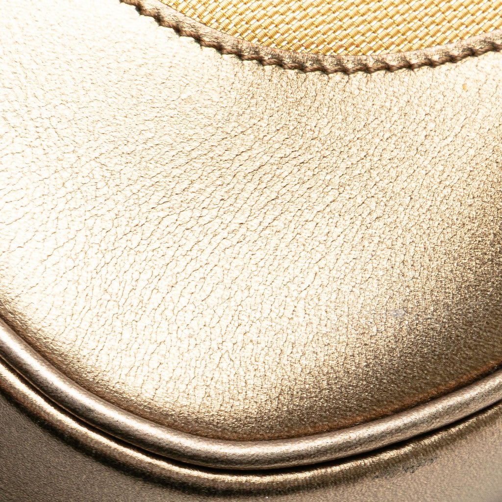 Gucci Canvas Web Jackie Shoulder Bag