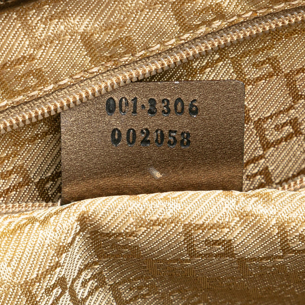 Gucci Canvas Web Jackie Shoulder Bag