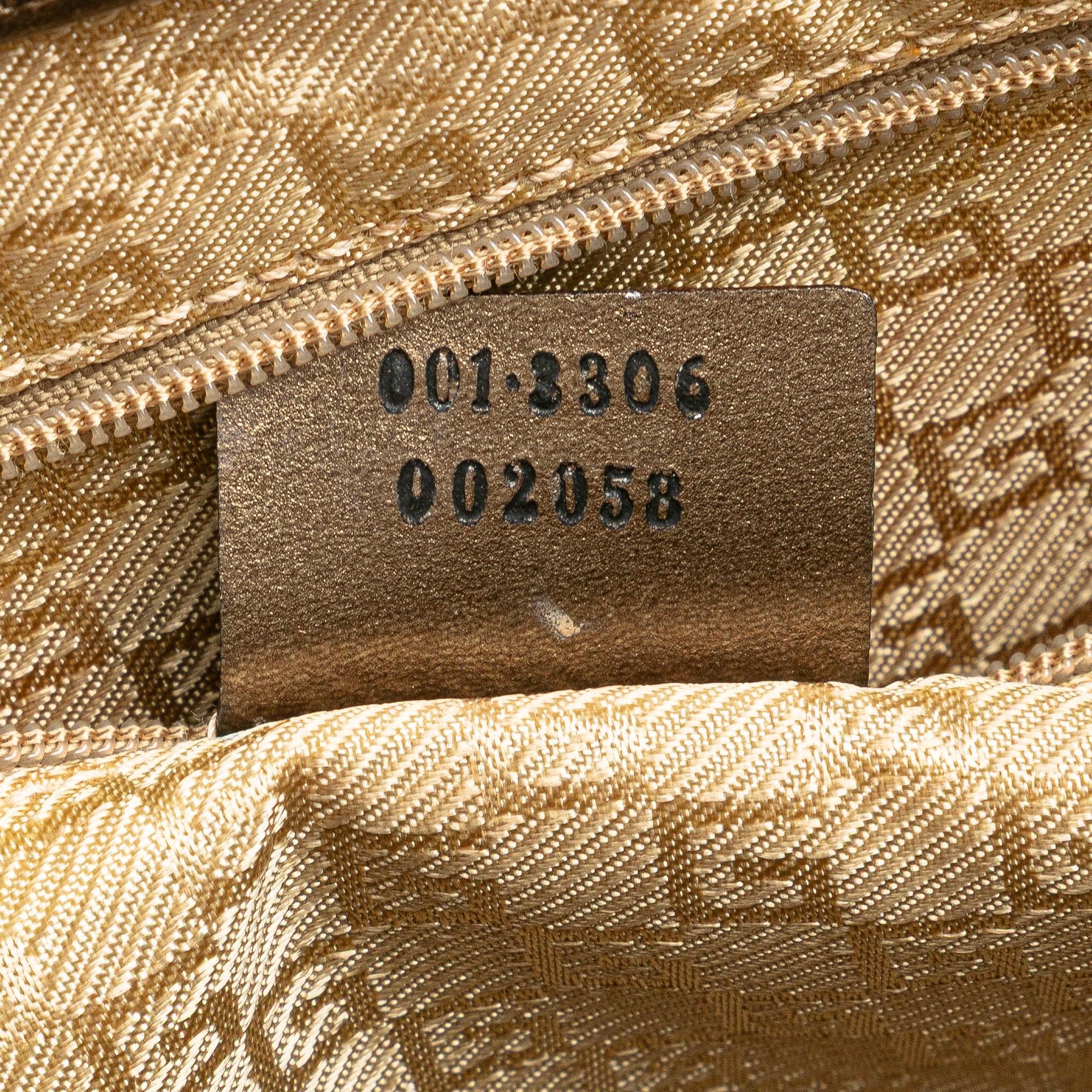 Gucci Canvas Web Jackie Shoulder Bag