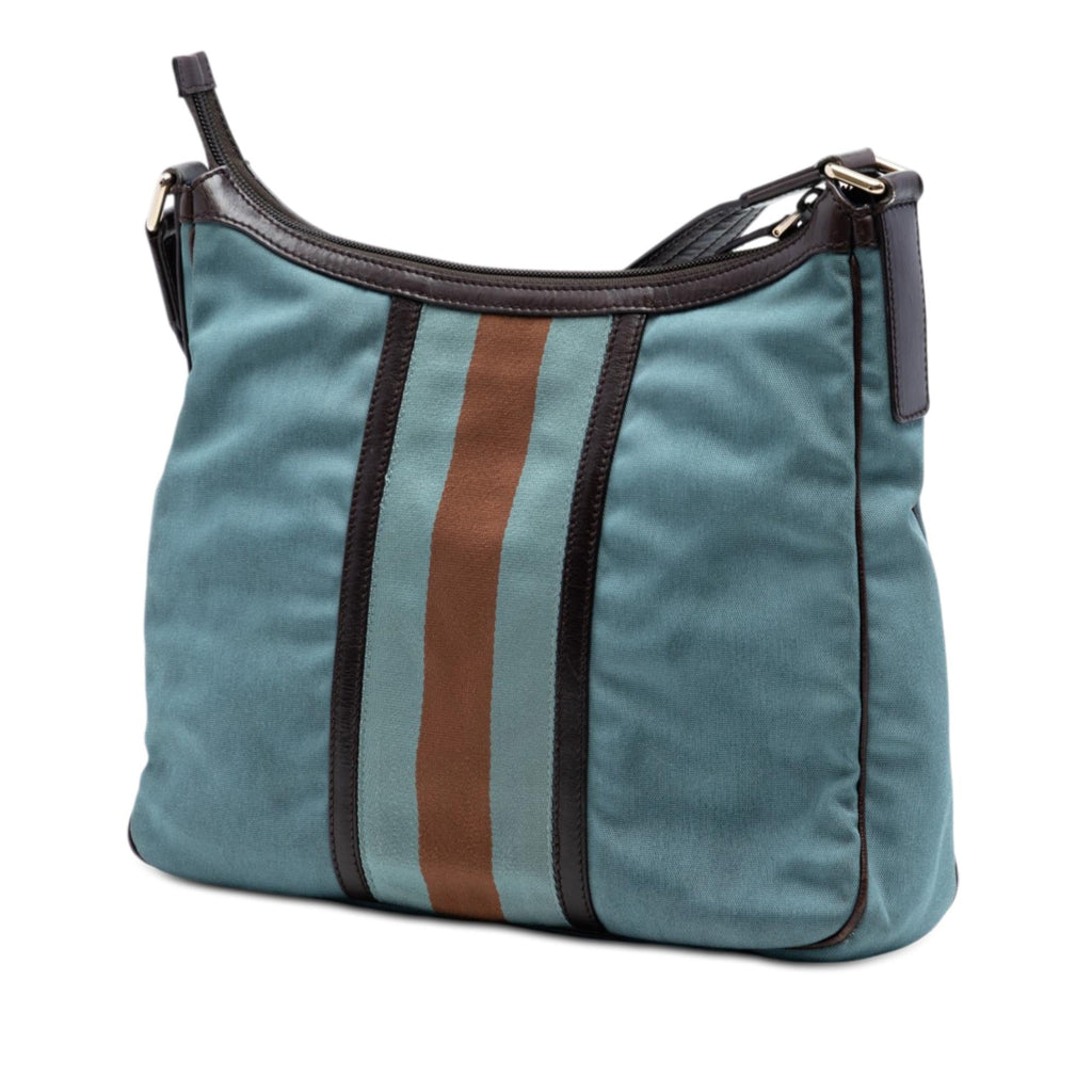 Gucci Canvas Web Shoulder Bag