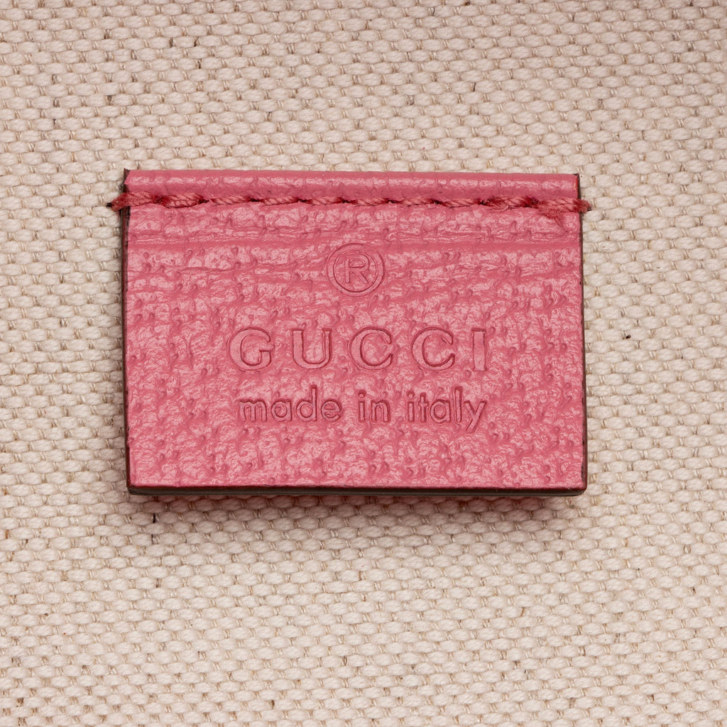 Gucci Coated Canvas Logo Tote (SHF-M9vzpS)