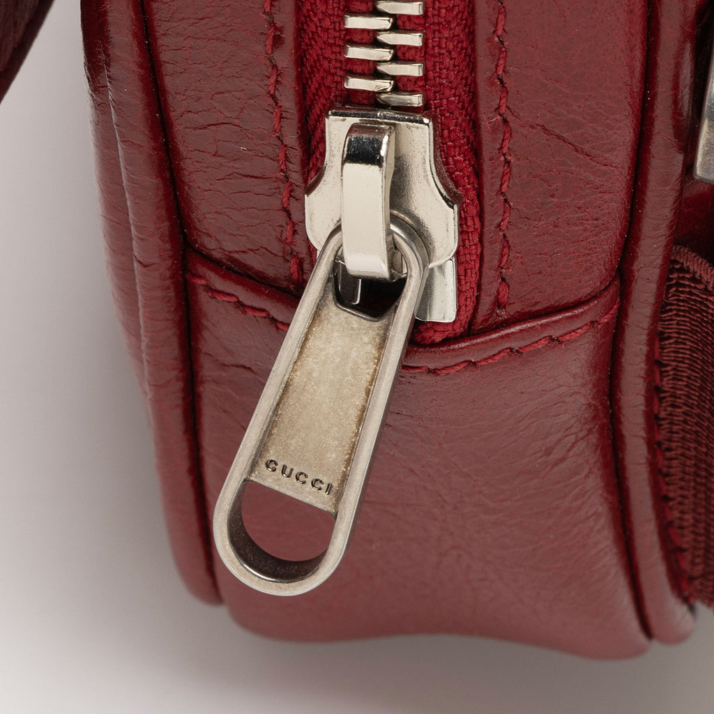 Gucci Cracked Calfskin Morpheus Belt Bag - 32 / 80
