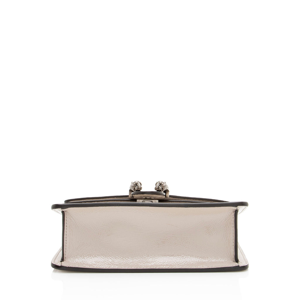 Gucci Crinkled Patent Leather Dionysus Mini Shoulder Bag