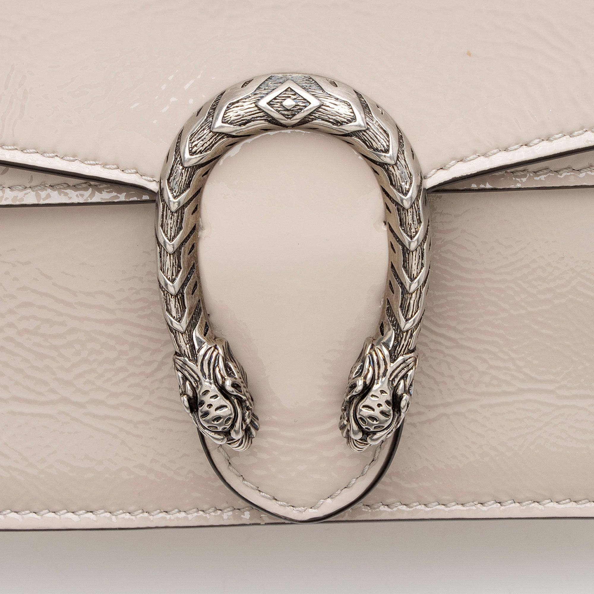 Gucci Crinkled Patent Leather Dionysus Mini Shoulder Bag