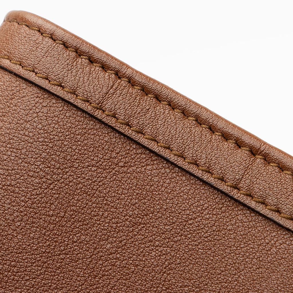 Gucci Leather Bamboo Diana Chain Wallet (SHF-bkBLXN)