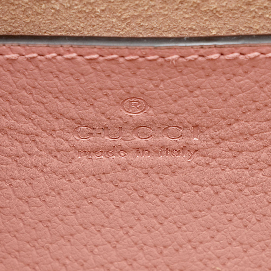 Gucci Cuir Leather Diana Mini Tote