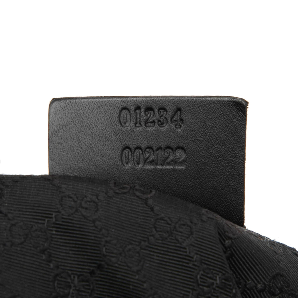 Gucci Denim Web Shoulder Bag