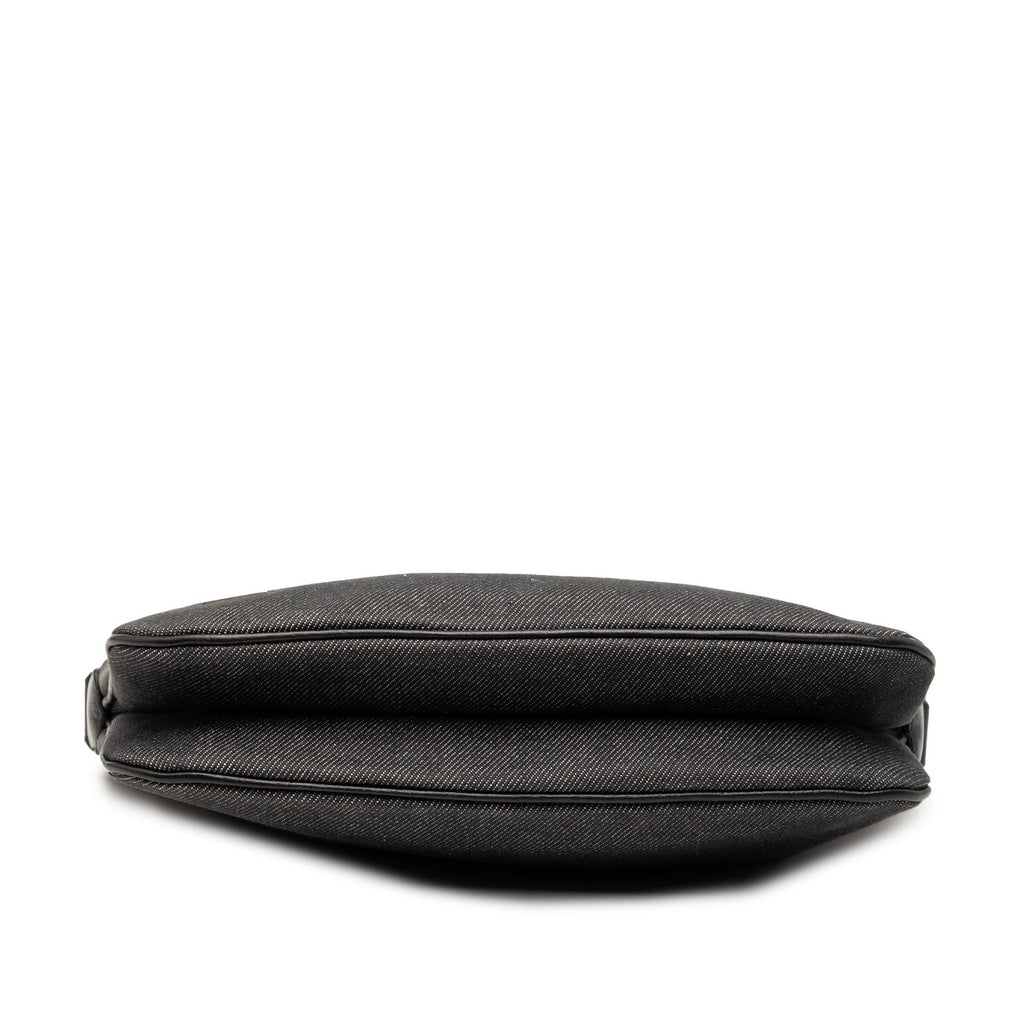 Gucci Denim Web Shoulder Bag