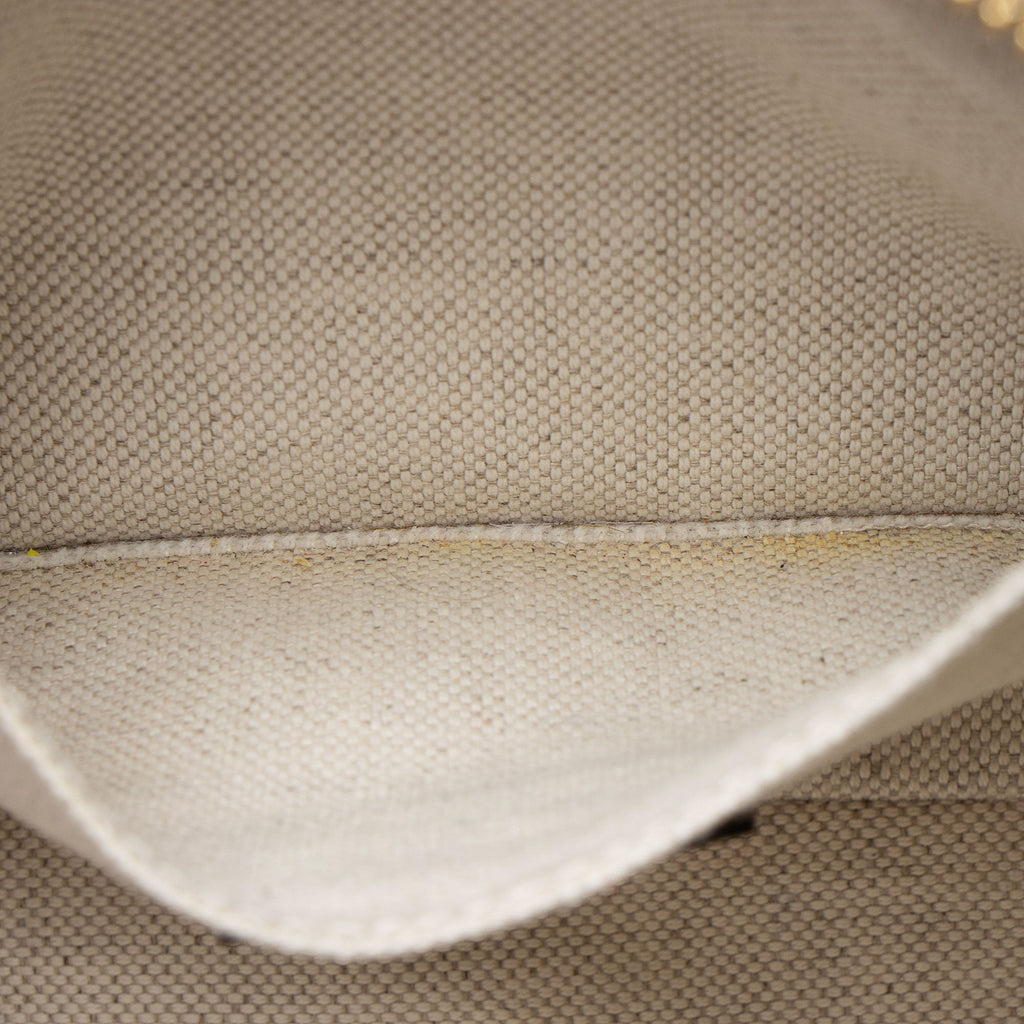 Gucci Diagonal Stitched Calfskin Blondie Camera Bag