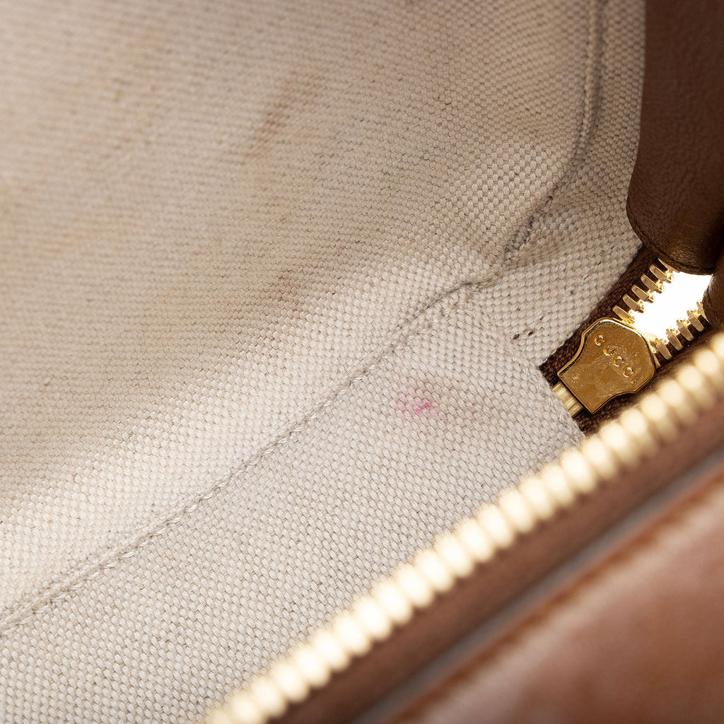Gucci Diagonal Stitched Calfskin Blondie Top Handle (SHF-Nt6TPc)