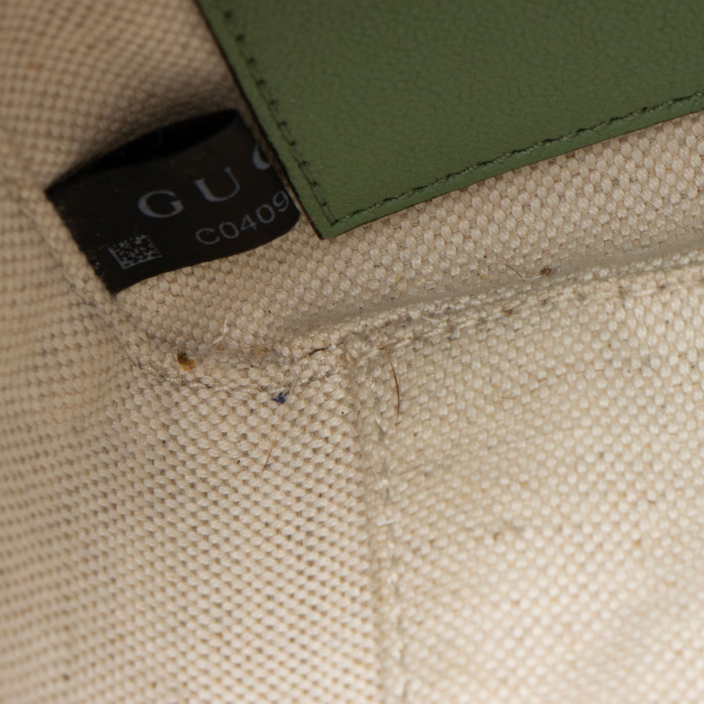 Gucci Diagonal Stitched Calfskin Blondie Top Handle